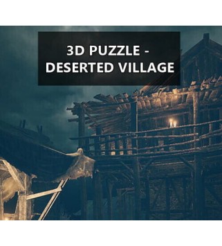 3D PUZZLE - Deserted Village Steam Key GLOBAL